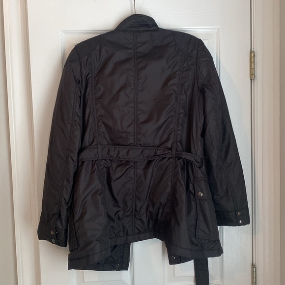 Banana Republic Moto Style Black Puffer Jacket - Picture 2 of 3
